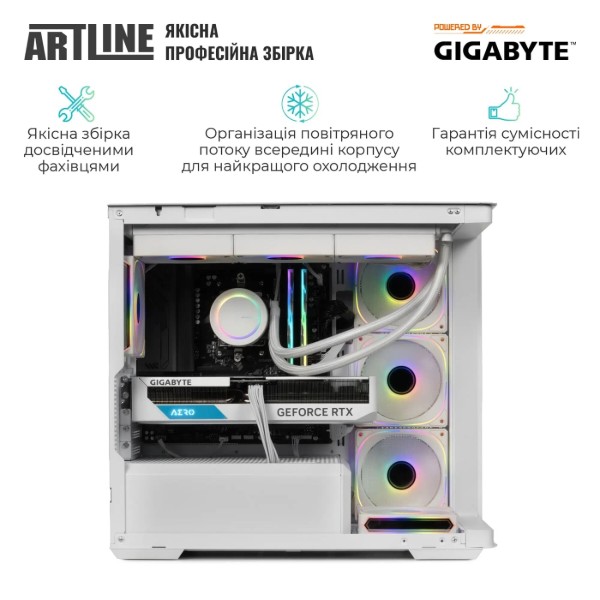 Фото - Системний блок Artline Gaming TANKWHITE Windows 11 Home (TANKWHITEv76Win)