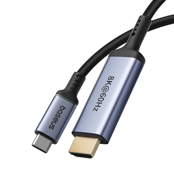 Фото - Кабель синхронізації даних Baseus High Definition Series Type-C to HDMI (B0063370G111-00)