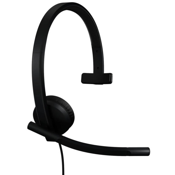 Фото - Гарнітура дротова Logitech H570e Corded Mono USB Headset BLACK EMEA28-935 (981-001427)