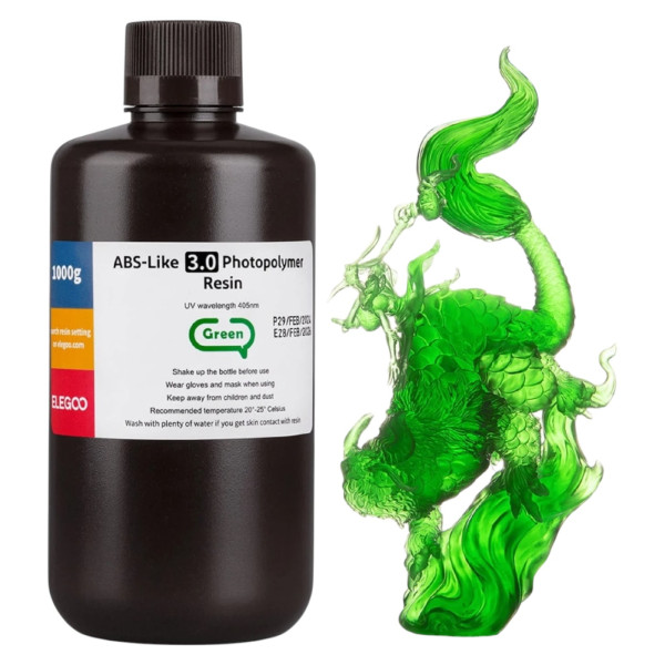 Фото - Гумовий фотополімер Elegoo ABS-like 3.0 1кг (50.103.0155)