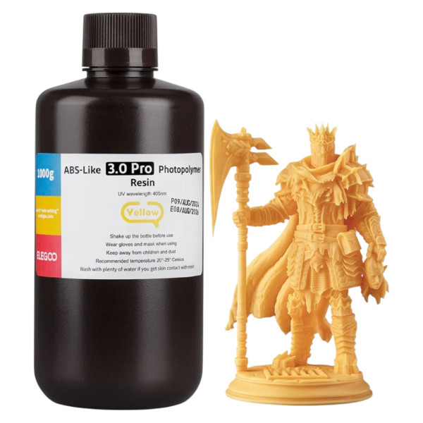 Фото - Гумовий фотополімер Elegoo ABS-like 3.0 1кг (50.103.0164)