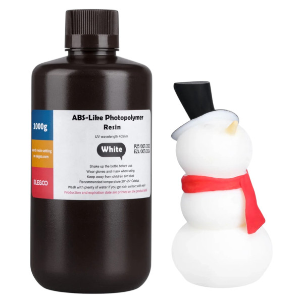 Фото - Резиновый фотополимер Elegoo ABS-like 1кг (50.103.0095)