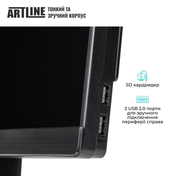 Фото - Компьютер-моноблок Artline Business M61 Windows 11 Pro (M61v40Win)