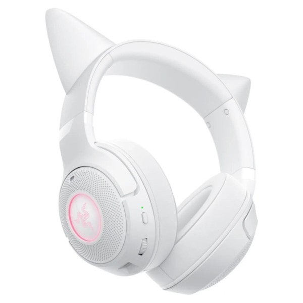 Фото - Навушники повнорозмірні бездротові Razer Kraken Kitty V2 BT White (RZ04-04860600-R3M1)