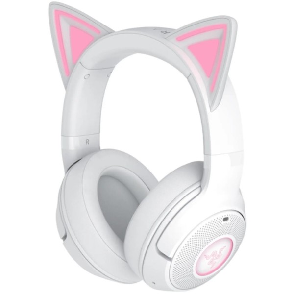 Фото - Навушники повнорозмірні бездротові Razer Kraken Kitty V2 BT White (RZ04-04860600-R3M1)