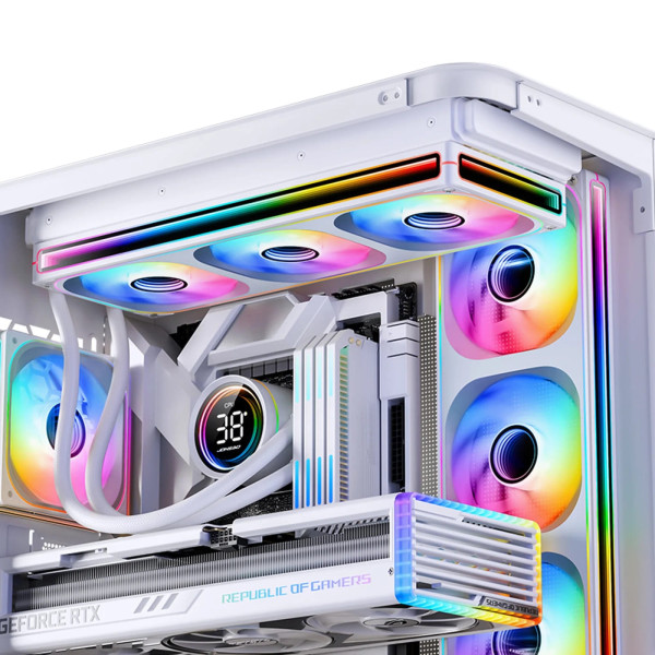 Фото - Корпусний вентилятор Jonsbo ZB-120WR White