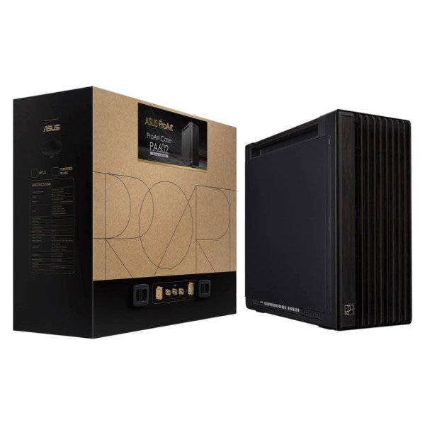 Фото - Корпус Asus PA602 PROART Wood Edition - Metal без БЖ (90DC00J0-B09020) Black