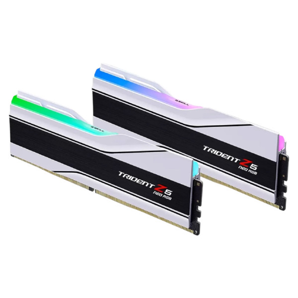Фото - Память DDR G.Skill Trident Z5 Neo RGB White DDR5-6000 2x32GB AMD EXPO (F5-6000J2636H32GX2-TZ5NRW)