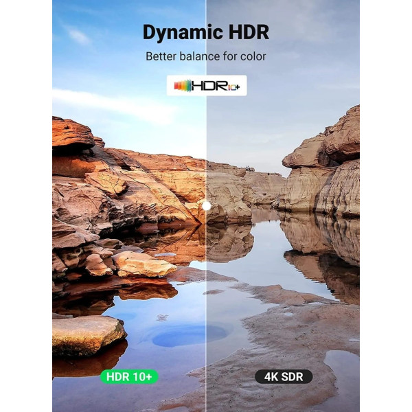 Фото - Кабель HDMI UGREEN HD135 HDMI - HDMI 8K 3m Gray (80602)