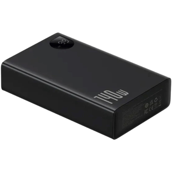 Фото - Батарея мобільна Baseus Adaman 24000mAh 140W USB-A+2xUSB-C + кабель USB-C Cluster Black (P10021508113-00)