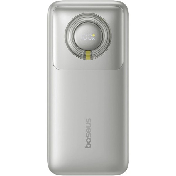 Фото - Батарея мобільна Baseus Free2Pull 20000mAh 65W USB-C Built-in USB-C Cable Grey (P10073700843-00)