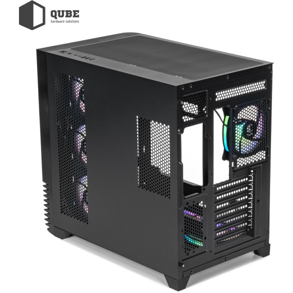 Фото - Корпус QUBE MIRAGE 7ARGB Black (MIRAGE_GBNU3)