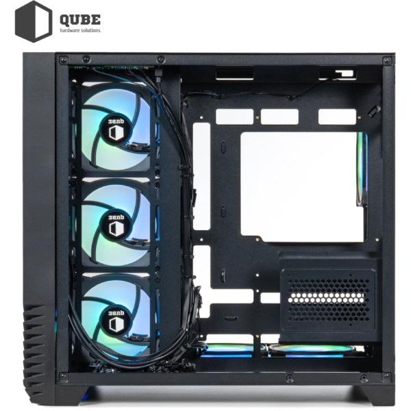 Фото - Корпус QUBE MIRAGE 7ARGB Black (MIRAGE_GBNU3)