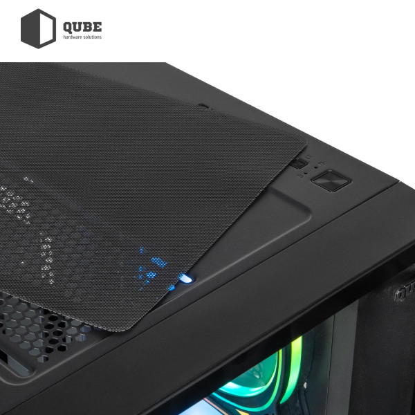 Фото - Корпус QUBE MIRAGE 7ARGB Black (MIRAGE_GBNU3)