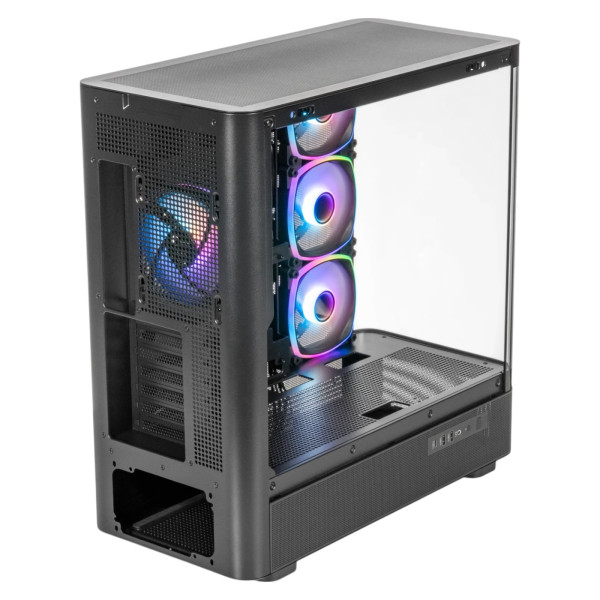 Фото - Корпус QUBE MASTERFORCE Black (MASTERFORCE_GBNU3)