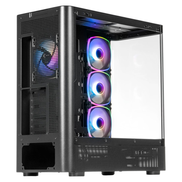 Фото - Корпус QUBE MASTERFORCE Black (MASTERFORCE_GBNU3)