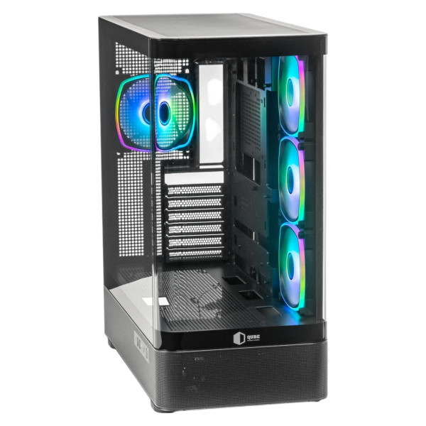 Фото - Корпус QUBE MASTERFORCE Black (MASTERFORCE_GBNU3)