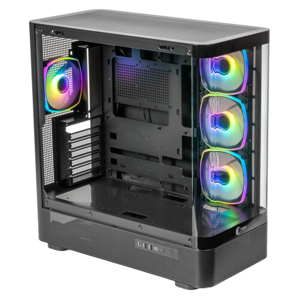 Фото - Корпус QUBE MASTERFORCE Black (MASTERFORCE_GBNU3)