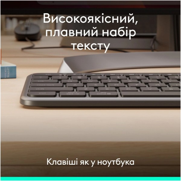 Фото - Клавиатура проводная Logitech Signature Slimfor Business K620 USB-C UA Graphite (920-013333)