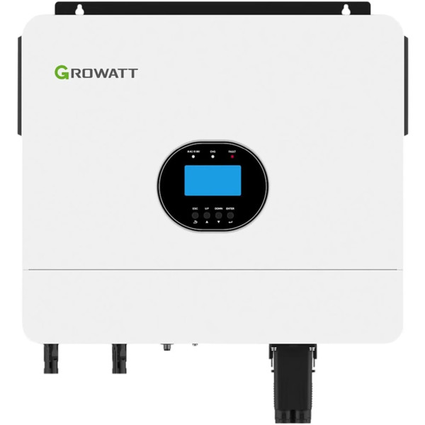 Фото - Інвертор автономний сонячний Growatt SPF 6000 ES Plus 6kW 48V 2 MPPT 230V 1-ph (SPF6000ESPLUS)