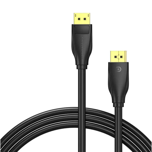Фото - Кабель Vention DP-DP v1.4 5 м Black (HCCBJ)