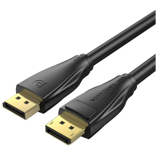 Фото - Кабель Vention DP-DP v1.4 5 м Black (HCCBJ)