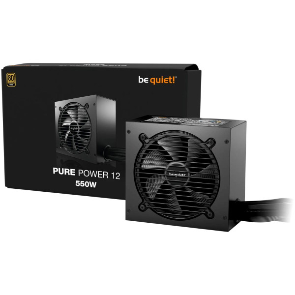 Фото - Блок живлення для ПК Be quiet! PURE POWER 12 550W (BP001EU)