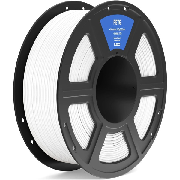 Фото - Нитка для PETG-картриджа Elegoo Filament 1.75мм білий (50.203.0386)