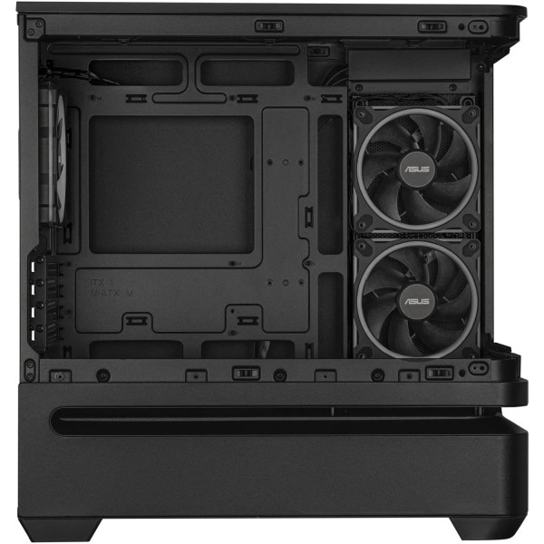 Фото - Корпус Asus AP202 ARGB Tempered Glass Black без БЖ