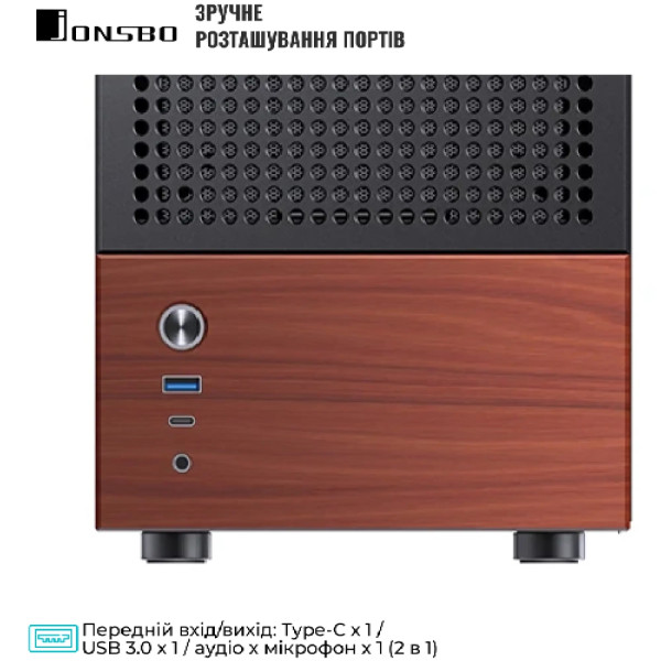 Фото - Корпус Jonsbo T6 Black