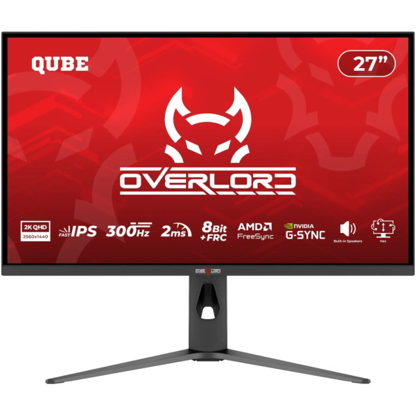 Фото - Монітор ігровий QUBE Overlord G27Q300H