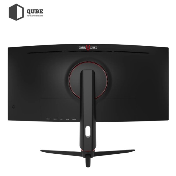 Фото - Монітор ігровий QUBE Overlord C34UQ180H