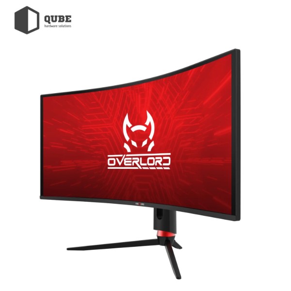 Фото - Монітор ігровий QUBE Overlord C34UQ180H