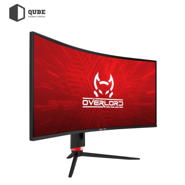 Фото - Монітор ігровий QUBE Overlord C34UQ180H
