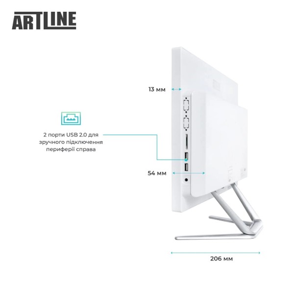 Фото - Компьютер-моноблок Artline Business F25 Windows 11 Pro (F25v16w)