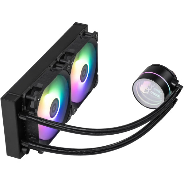 Фото - Водяна система охолодження QUBE ZT-240 Black