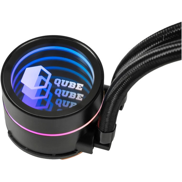 Фото - Водяна система охолодження QUBE ZT-240 Black