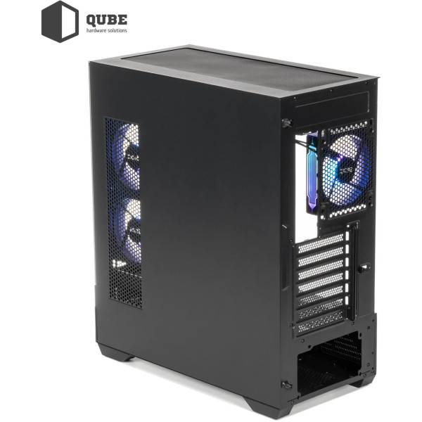 Фото - Корпус QUBE FORT ARGB Black (FORT_GBNU3)