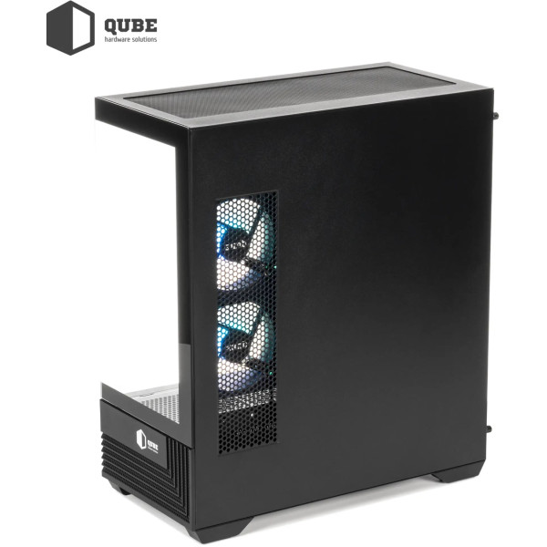 Фото - Корпус QUBE FORT ARGB Black (FORT_GBNU3)
