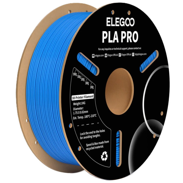 Фото - Нитка для PLA-картриджа Elegoo PLA PRO Filament 1.75мм светло-голубой (50.203.0192)