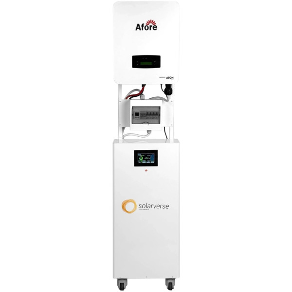 Фото - Система зберігання енергії Solarverse SVS-1AF5K1-SV14.3K1-1 (1ф, 5kW, 14.3kWh, 280 Ah, LiFePO4)