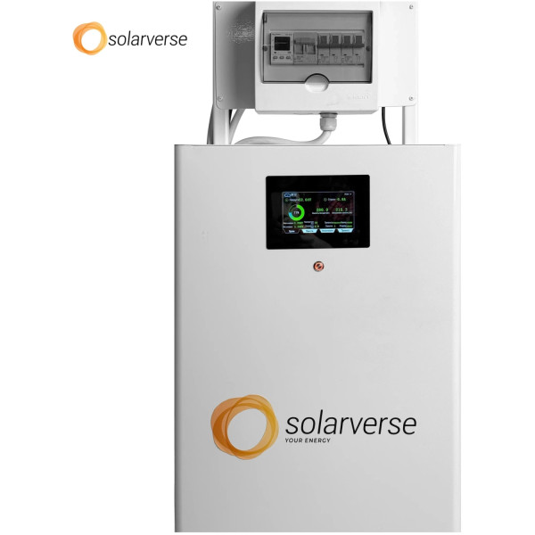 Фото - Система зберігання енергії Solarverse SVS-1AF5K1-SV14.3K1-1 (1ф, 5kW, 14.3kWh, 280 Ah, LiFePO4)