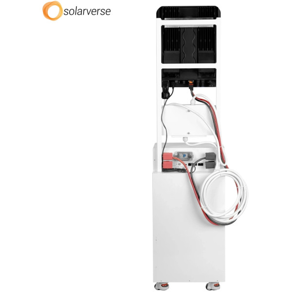Фото - Система зберігання енергії Solarverse SVS-1AF5K1-SV14.3K1-1 (1ф, 5kW, 14.3kWh, 280 Ah, LiFePO4)