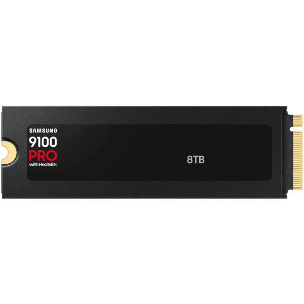 Фото - SSD-накопичувач внутрішній Samsung 9100 Pro 8TB with Heatsink M.2 (2280 PCIe 5.0 x4) NVMe V-NAND TLC (MZ-VAP8T0CW)