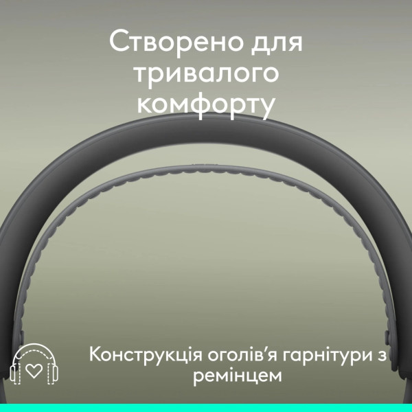 Фото - Гарнітура бездротова Logitech Zone Wireless 2 ES for Busines Graphite UC version (981-001498)