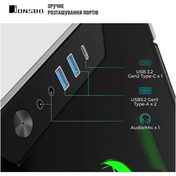 Фото - Корпус Jonsbo TR03-G Silver