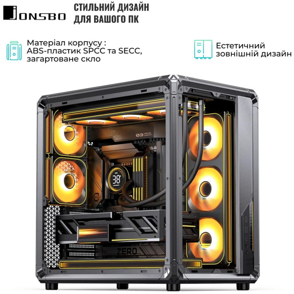 Фото - Корпус Jonsbo X400 Gray