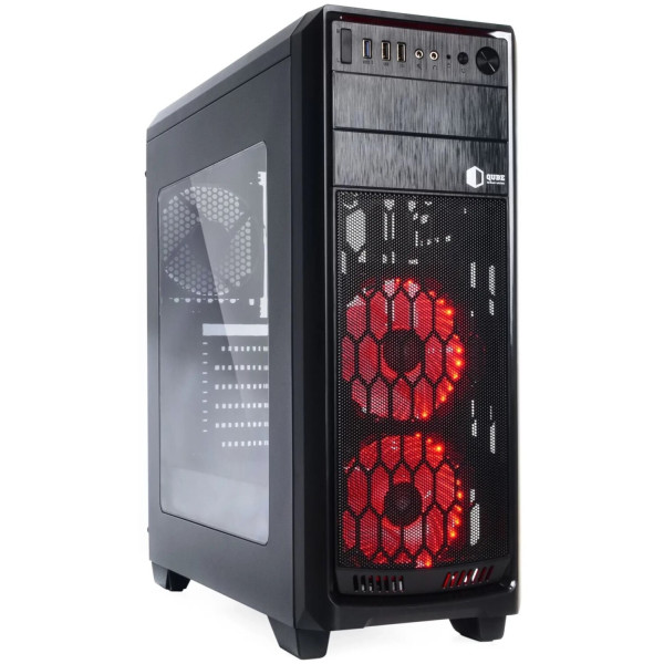 Фото - Корпус QUBE QBR09 Black (QBR09_WRNU3)