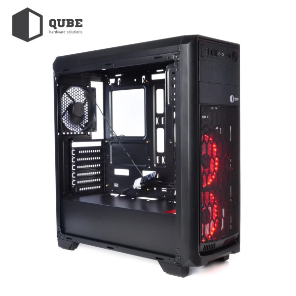 Фото - Корпус QUBE QBR09 Black (QBR09_WRNU3)