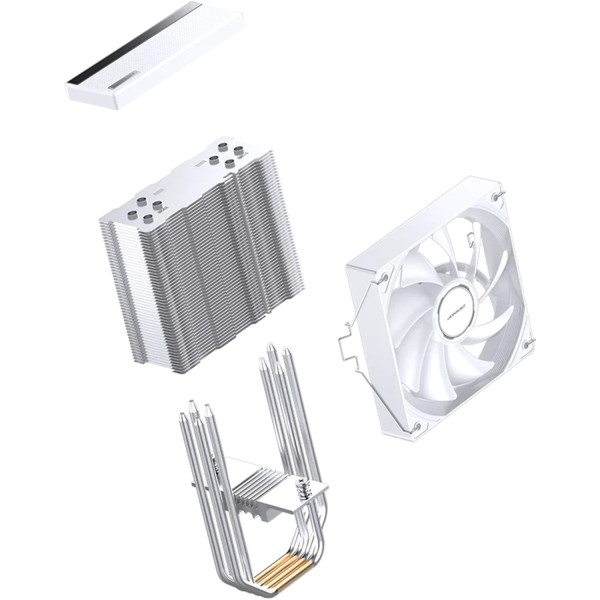 Фото - Процесорний кулер Jonsbo CB40 White